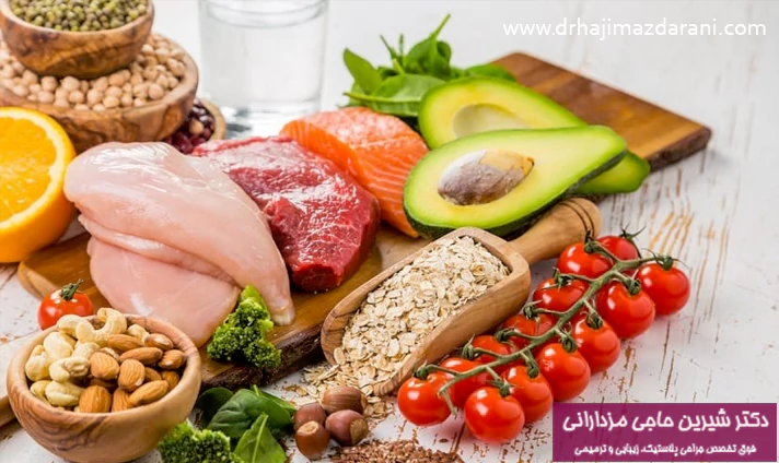 تغذیه مناسب بعد از جراحی لیفت صورت